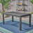 Outdoor Expandable Acacia Wood Dining Table, Dark Grey-1190363317