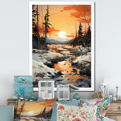 Zaha " Alaska Arctic Sunset I "