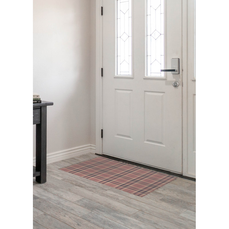 Paillasson Dabira, Rose / Mauve, L 60 po x L 84 po