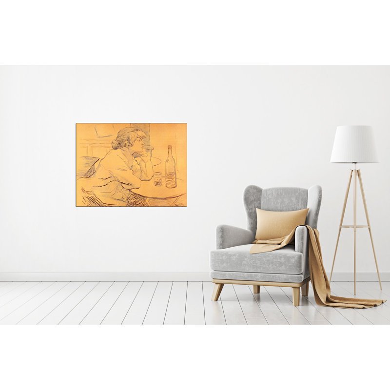Henri De Toulouse-Lautrec - Wrapped Canvas Print, 60cm H x 80cm W x 1.8cm D