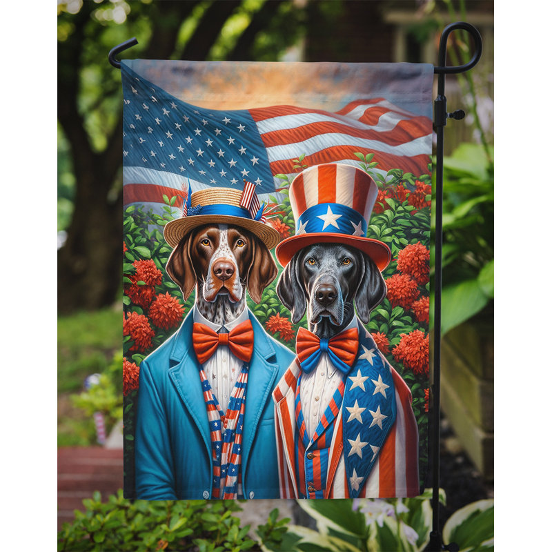 Drapeau All American Garden, Pointeur