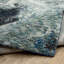 Tapis bleu abstrait Ronny-888798845