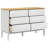 Latitude Run® Chest Of Drawers FLORO Solid Wood Pine-736258883