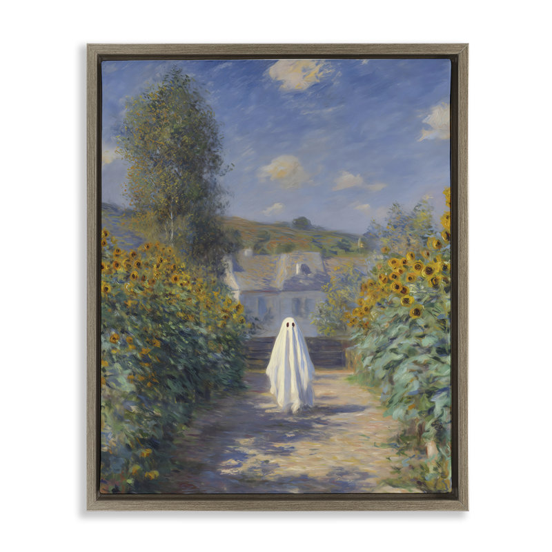 Cadre flottant Monet, Cadre flottant orme Montalcino, H 31 po x l 25 po