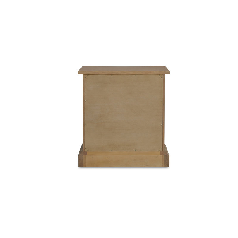 Clarence 3 - Drawer Nightstand, Brown
