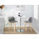 Brodin Swivel Upholstered Counter Stool