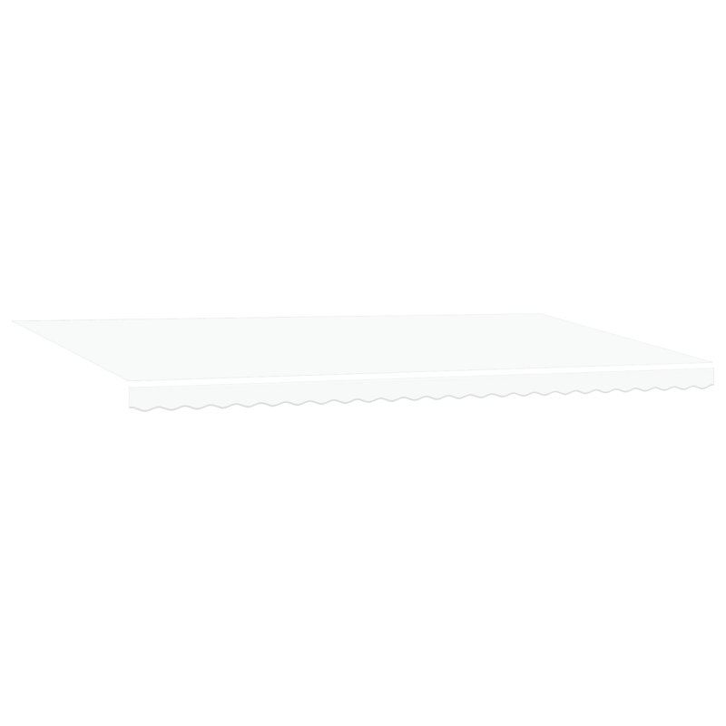 Ebern Designs Retractable Patio Awning, 600 cm W x 300 cm D, White