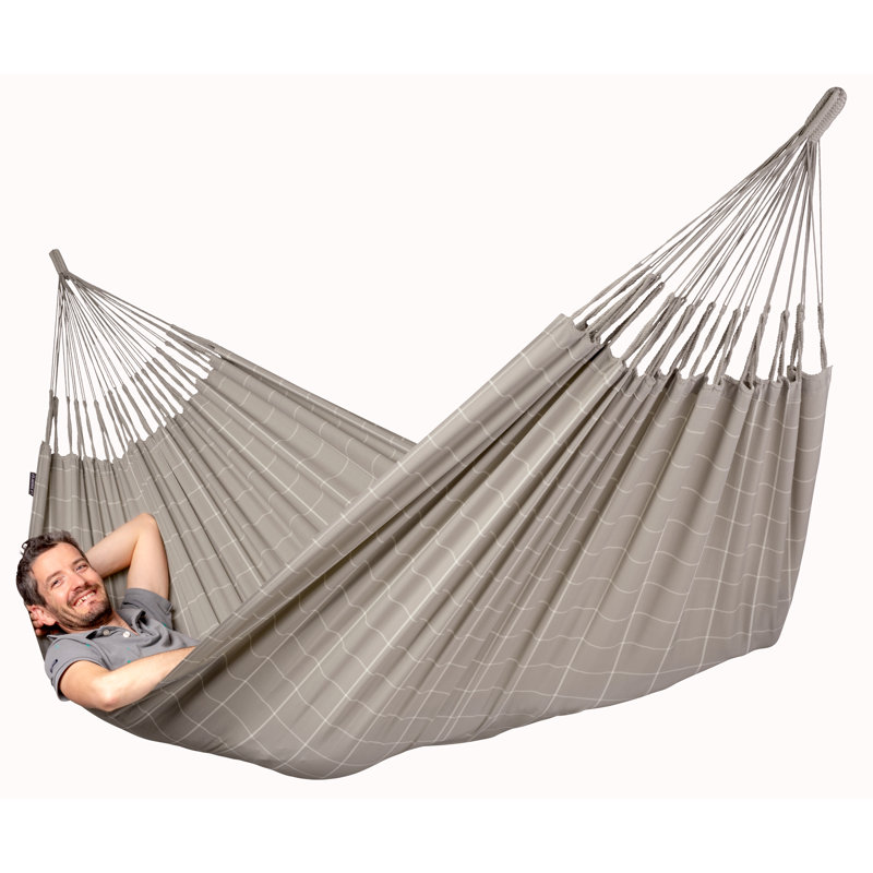 Almond Weather-Resistant Kingsize Cotton Hammock