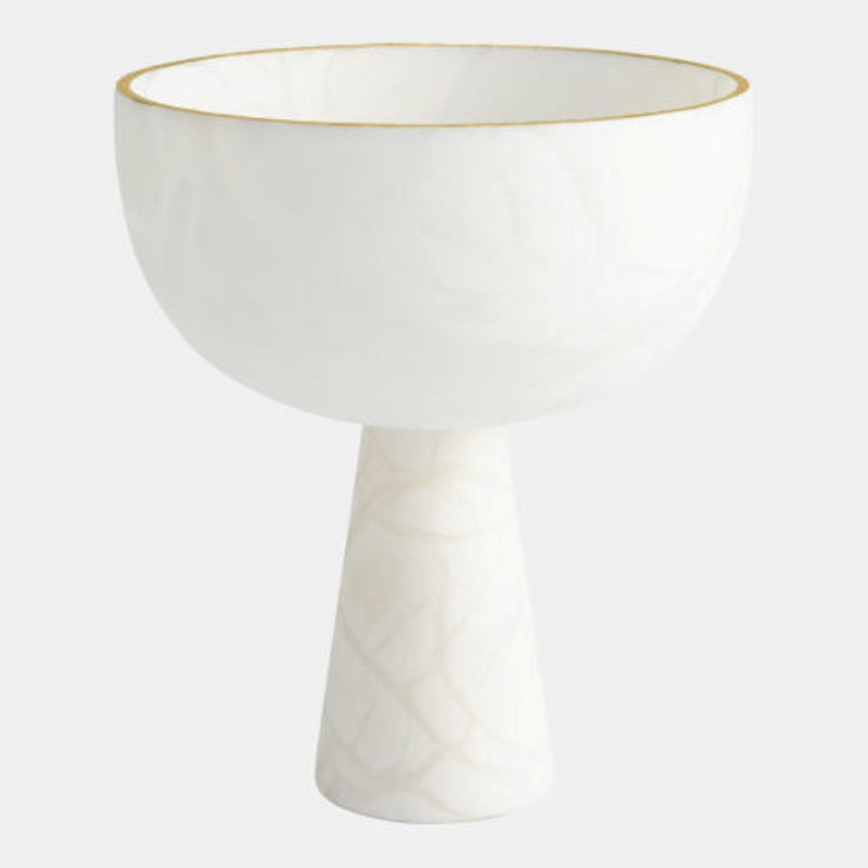 Caspari Alabaster Decorative Bowl