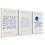 3 Piece Wrapped Canvas Print-1890920078