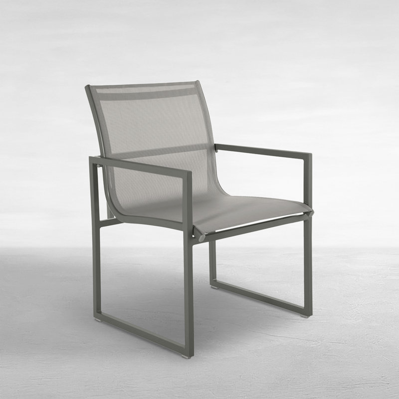 Serenata Sling Arm Chair, Gray