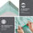 4 PCS Full Sheet Set Aqua-130781437