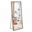 Miroir pleine grandeur en bois massif