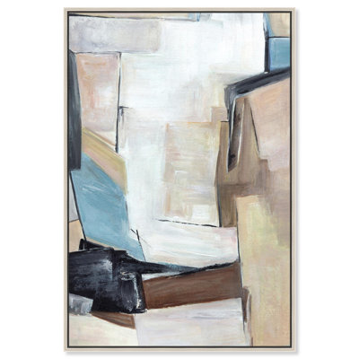 Art contemporain sur toile, "Joy Fills Shapes"