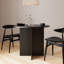 Bimossa Linet 4-Seater Round Dining Table, Modern Scandinavian Kitchen & Living Room Table with Compact Wooden Design, Small Round Table, Ready to Assemble-119050543