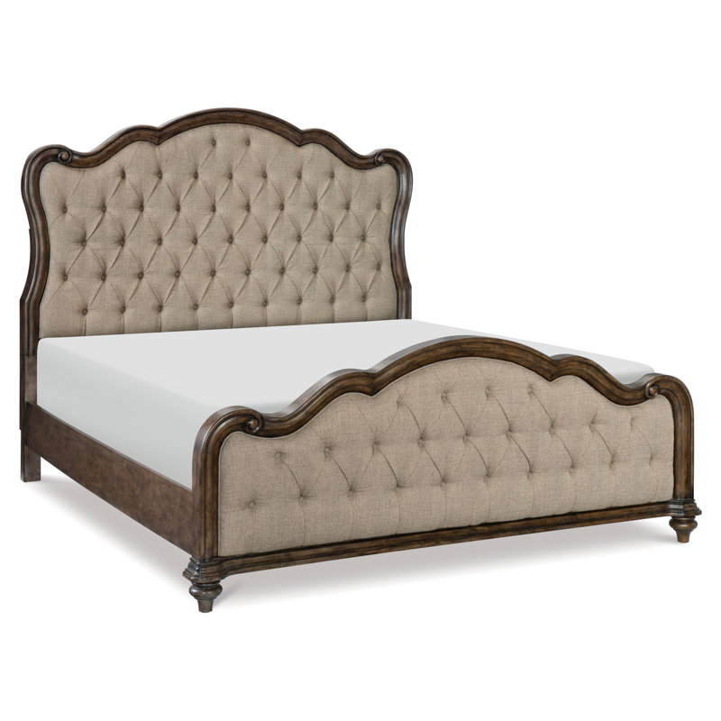 Lit plateforme tapissier Koraljka, Grand