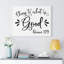 Cling To What Is Good Romans 12:9 - Wrapped Canvas Print-986602268