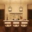 Diroka 4 - Light Dimmable Chandelier Modern Industrial Drum Chandelier