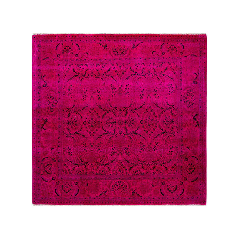 Danazia One-of-a-Kind 5' 10" X 5' 10" Hand Knotted Area Rug