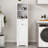 One-Compartment One-Drawer Tilt-Out Laundry Sorter Cabinet -