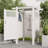 88.5"H X 57.5"W X 47.75"L Outdoor Shower Enclosure With Door, Privacy Stall For Pool & Beach