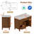 Dee 48" Fully Assembled Single Bathroom Vanity with Engineered Stone Top, Ceramic Sink-664750118