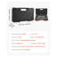 Ensemble de douilles de 33 pouces Professional Professional - trousse à outils robuste en acier CR-V avec clé à cliquet et étui de rangement