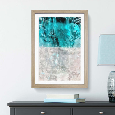 Wash over Me in Abstract - Picture Frame Graphic Art Print
