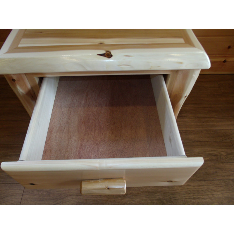 Deming 23'' W Solid Wood Nightstand