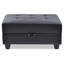Stylish Ottoman with Nailheads-1640161156