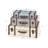Multi Colored Wooden Nesting Decorative Trunk with Vintage Accents and Studs, Set of 3