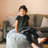 Big Joe Foam Filled Bean Bag Chair with Soft Removeable Cover-125119673-125119676