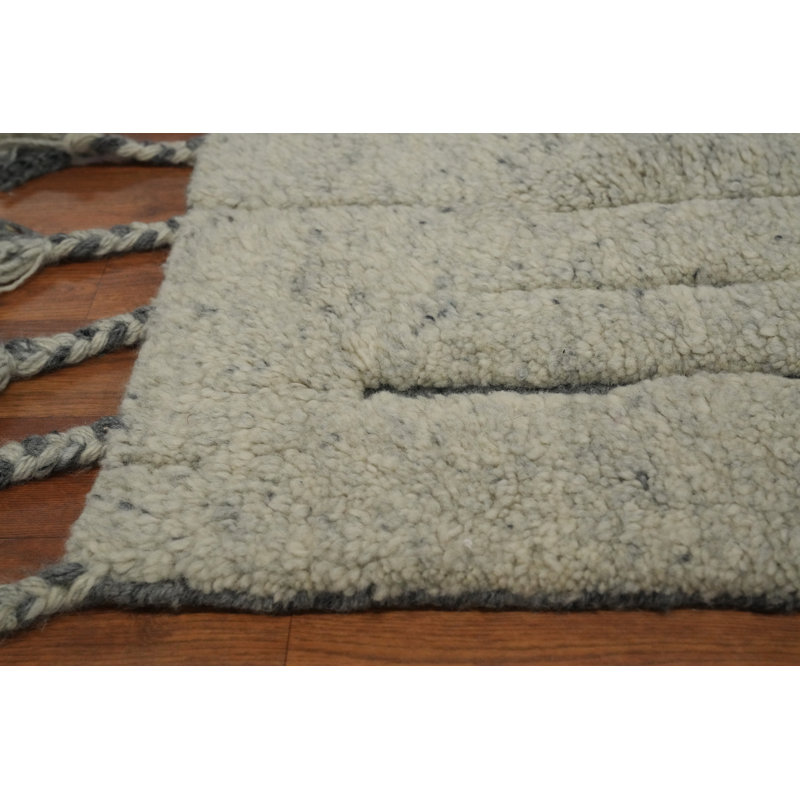 Tapis marocain fait à la main taille pièce 6 x 8