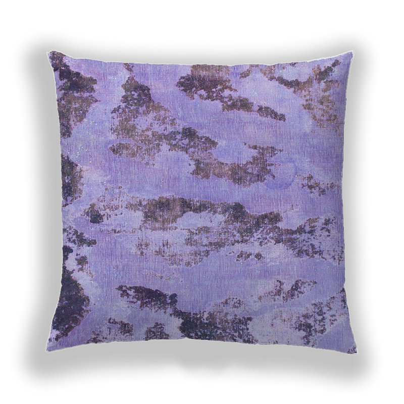 Coussin décoratif abstrait 1168, Microsuède