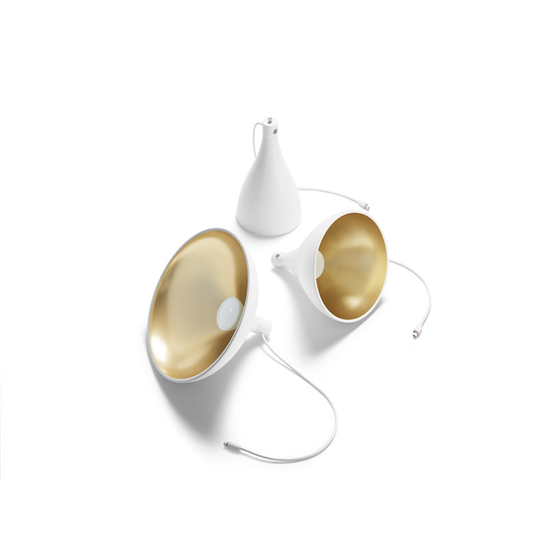 Swell Mix 1 Chandelier, White