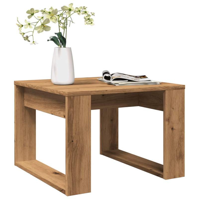 Gmur Sled End Table, Artisan Oak, Artisan Oak