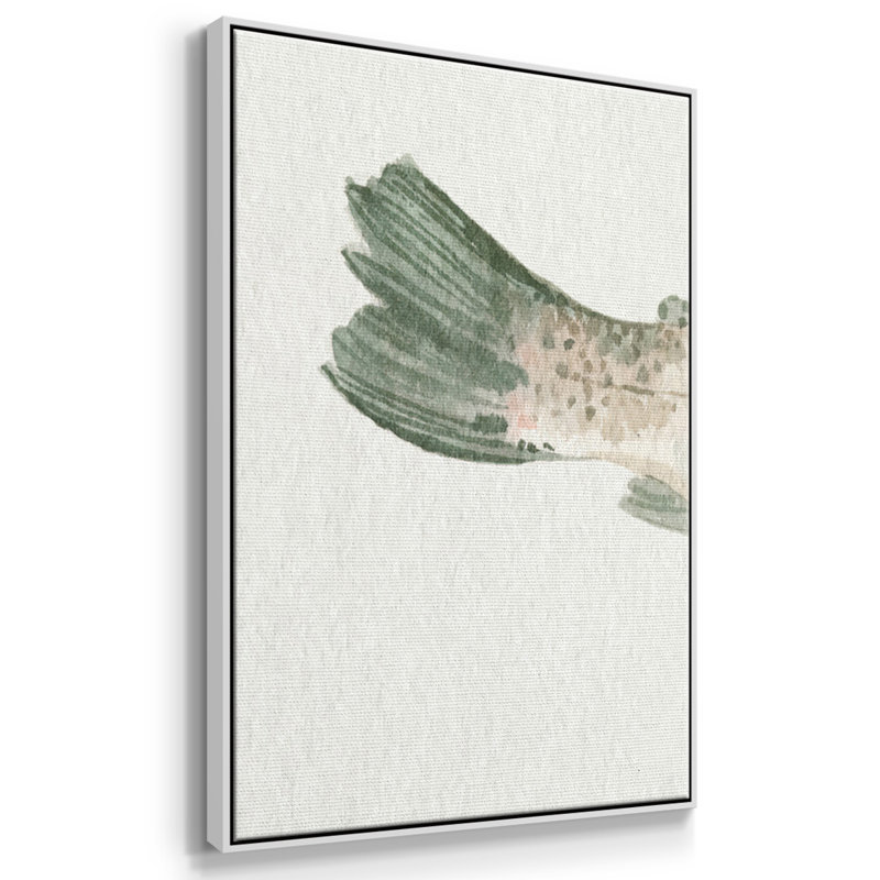 Fresh Catch III, reproduction sur toile 3 pièces, H 40 po x l 78 po x P 2 po, Blanc