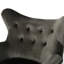 Élégant fauteuil en velours gris convenant à tout fauteuil en velours et à oreilles-283985414