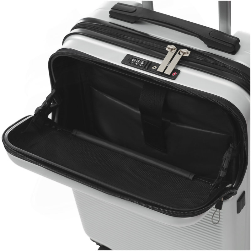 Ensemble de bagages 5 pièces avec demi-ouverture, ensemble de valise de transport rigide avec double roue pivotante, bagage de voyage léger avec port USB, serrures TSA