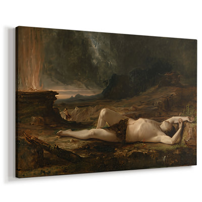 Abelard (ou la mort d'Abel) - Thomas Cole - Toile tendue avec châssis-1832