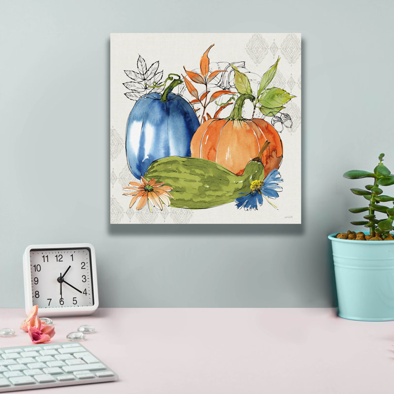 «Fall Sweet Fall 2» par Anne Tavoletti, art mural sur toile, H 12 po x l 12 po x P 0,75 po