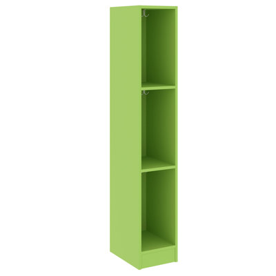 Armoire de salle de classe simple et large à trois compartiments