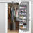 Over The Door Shoe Organizer for Closet with Large Deep Pockets-1661891756