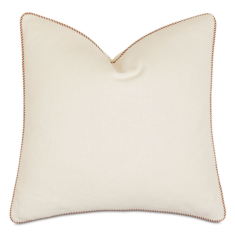 Marguerite Linen Square Pillow Cover & Insert