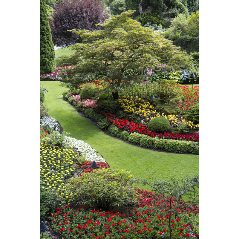 Joli jardin avec sentier par Juankp Photo, H 18 po x l 12 po
