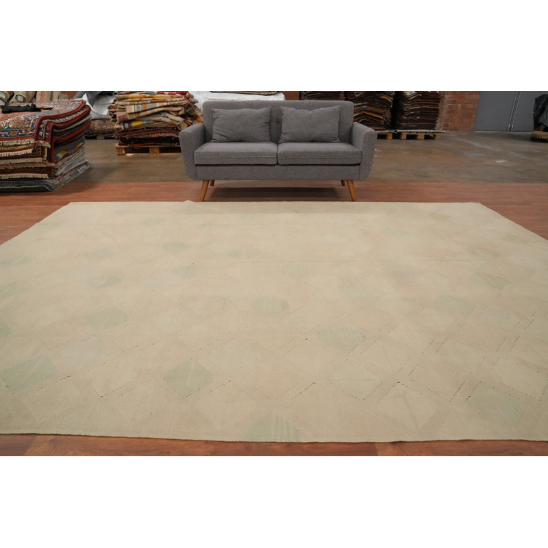 Tapis tissé à la main kilim 9 x 12