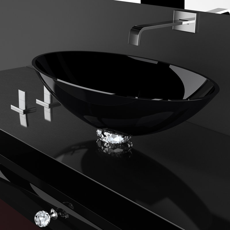13.6'' L Bathroom Sink