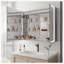 Humayun 30'' W 36'' H Surface Mount Framed Medicine Cabinet Mirror