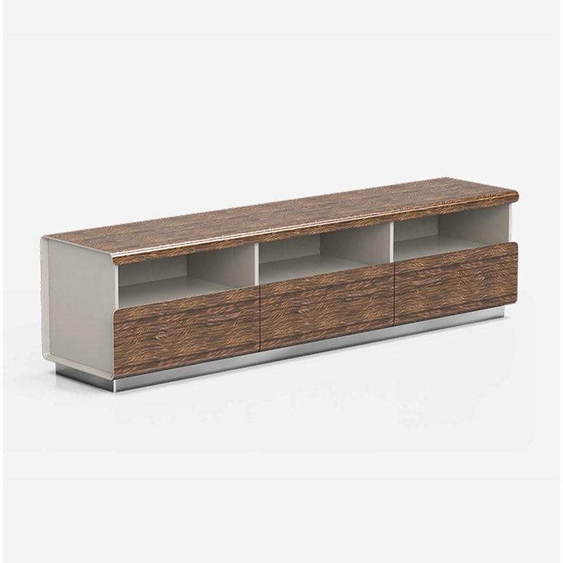 Meuble télé de luxe de style italien, H 20,47 po x l 78,74 po x P 17,72 po