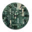 Horloge murale en bois massif Stephengould-1093582984